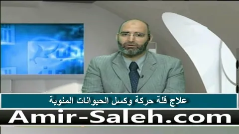 علاج قلة حركة وكسل الحيوانات المنوية